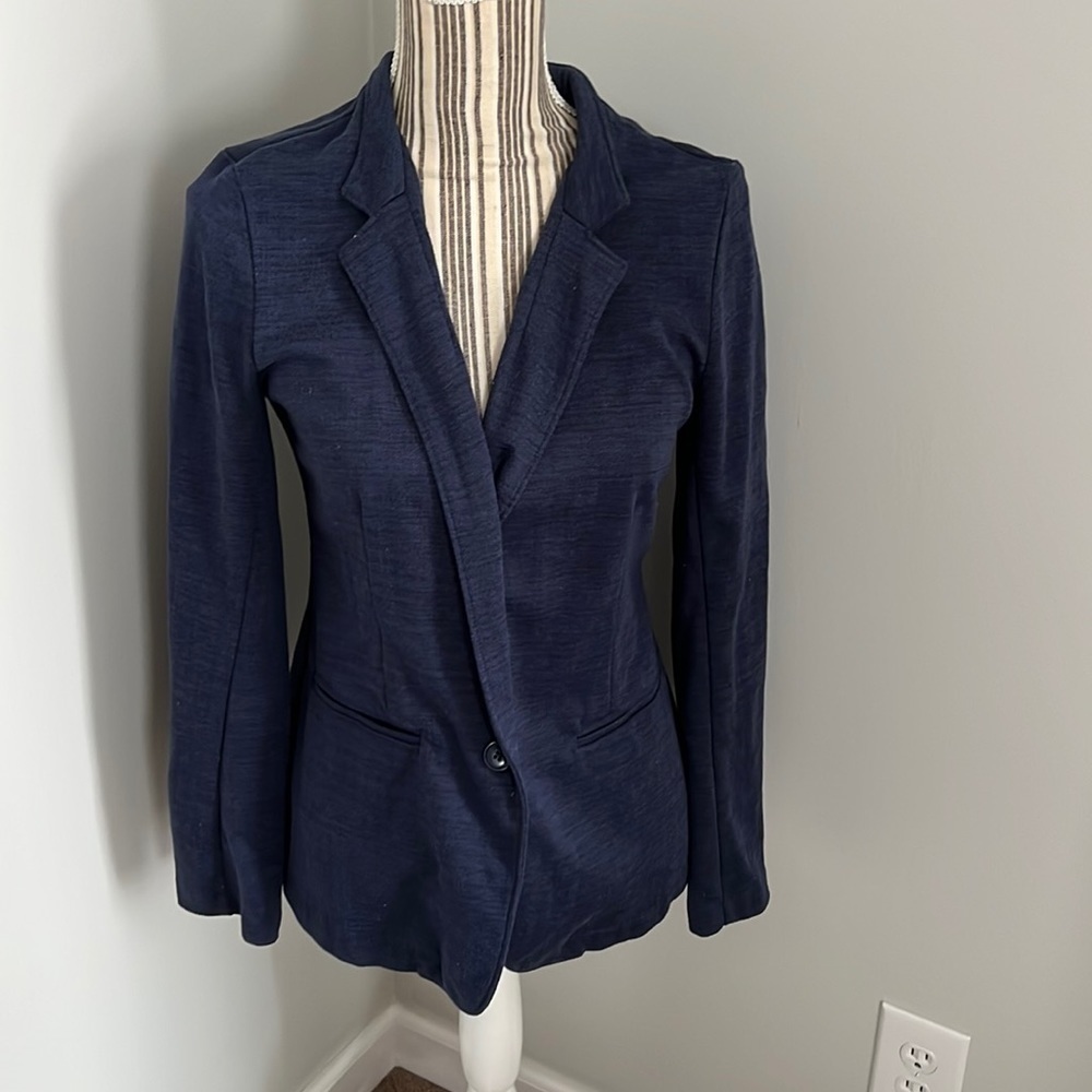 Banana Republic Blue Blazer Jacket Size Small